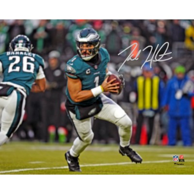 Jalen Hurts Philadelphia Eagles Autographed Fanatics Authentic Super Bowl LIX Champions 8 x 10 Photograph