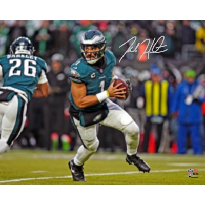 Jalen Hurts Philadelphia Eagles Autographed Fanatics Authentic Super Bowl LIX Champions 16 x 20 Photograph
