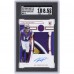 Kyle Hamilton Baltimore Ravens Autographed 2022 Panini National Treasures Logo Patch Relic #186 #1/1 SGC Authenticated 8.5/10 Rookie Card