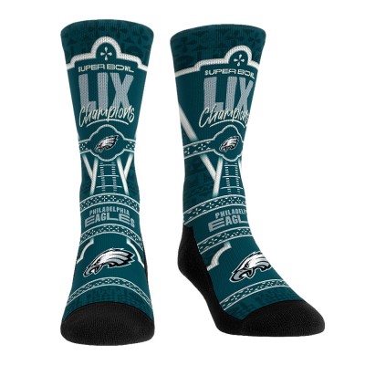 Носки Philadelphia Eagles Rock Em Socks Unisex Super Bowl LIX Champions Highlight