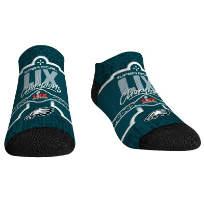 Носки Philadelphia Eagles Rock Em Socks Unisex Super Bowl LIX Champions Highlight Low Cut