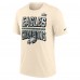 Футболка Philadelphia Eagles Nike Super Bowl LIX Champions Strong Slant Tri-Blend - Cream