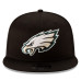 Бейсболка Philadelphia Eagles New Era Super Bowl LIX Champions Side Patch 9FIFTY Snapback - Black