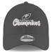 Бейсболка Philadelphia Eagles New Era Super Bowl LIX Champions Replica 9FORTY - Graphite