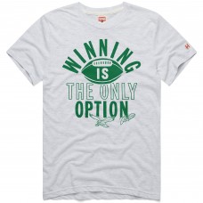 Футболка Jalen Hurts Philadelphia Eagles Homage Winning Is The Only Option Tri-Blend - Ash