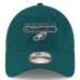 Бейсболка Philadelphia Eagles New Era Super Bowl LIX Champions 9TWENTY - Midnight Green