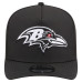 Бейсболка Baltimore Ravens New Era Black Gore-Tex A-Frame 9FIFTY