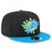 Бейсболка Detroit Lions New Era Black/Blue Nickelodeon Slime 9FIFTY Snapback