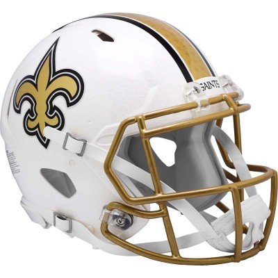 New Orleans Saints Riddell 2025 On-Field Alternate Speed Authentic Helmet