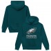 Toddler Philadelphia Eagles Outerstuff Midnight Green Back to Basics Hoodie