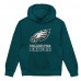 Toddler Philadelphia Eagles Outerstuff Midnight Green Back to Basics Hoodie