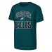 Подростковая Philadelphia Eagles Outerstuff Midnight Green Never Quit 2-Pack T-Shirt Set