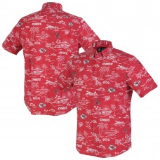 Kansas City Chiefs Reyn Spooner Red Kekai Performance Button-Down Shirt