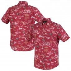 San Francisco 49ers Reyn Spooner Scarlet Kekai Performance Button-Down Shirt