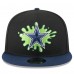 Бейсболка Dallas Cowboys New Era Black/Navy Nickelodeon Slime 9FIFTY Snapback