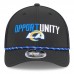 Бейсболка Los Angeles Rams New Era Black 2025 Inspire Change 9FORTY M-Crown