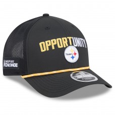 Бейсболка Pittsburgh Steelers New Era Black 2025 Inspire Change 9FORTY M-Crown Бейсболка Pittsburgh Steelers New Era Black 2025 Inspire Change 9FORTY M-Crown