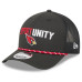 Бейсболка Arizona Cardinals New Era Black 2025 Inspire Change 9FORTY M-Crown