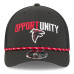 Бейсболка Atlanta Falcons New Era Black 2025 Inspire Change 9FORTY M-Crown