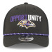 Бейсболка Baltimore Ravens New Era Black 2025 Inspire Change 9FORTY M-Crown