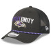 Бейсболка Baltimore Ravens New Era Black 2025 Inspire Change 9FORTY M-Crown