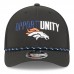 Бейсболка Denver Broncos New Era Black 2025 Inspire Change 9FORTY M-Crown