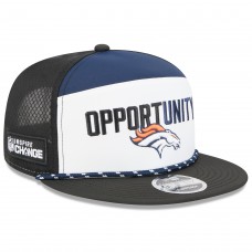 Бейсболка Denver Broncos New Era White/Black 2025 Inspire Change Split Panel 9FIFTY Snapback Бейсболка Denver Broncos New Era White/Black 2025 Inspire Change Split Panel 9FIFTY Snapback