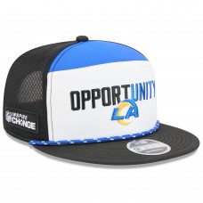 Бейсболка Los Angeles Rams New Era White/Black 2025 Inspire Change Split Panel 9FIFTY Snapback Бейсболка Los Angeles Rams New Era White/Black 2025 Inspire Change Split Panel 9FIFTY Snapback