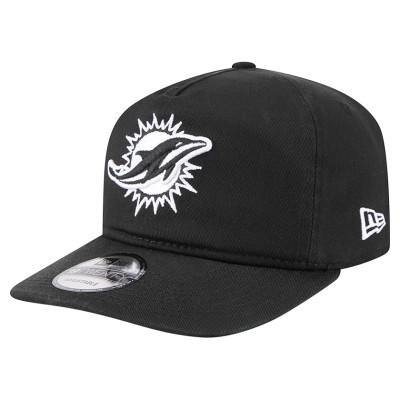 Бейсболка Miami Dolphins New Era Black/White 19TWENTY