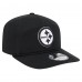 Бейсболка Pittsburgh Steelers New Era Black/White 19TWENTY