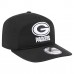 Бейсболка Green Bay Packers New Era Black/White 19TWENTY