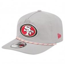 San Francisco 49ers New Era Gray Rope 19TWENTY Hat