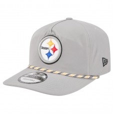 Pittsburgh Steelers New Era Gray Rope 19TWENTY Hat Pittsburgh Steelers New Era Gray Rope 19TWENTY Hat