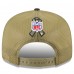 Бейсболка Jacksonville Jaguars New Era Dark Green 2025 Salute to Service Split Panel 9FIFTY Snapback