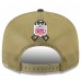 Бейсболка New Orleans Saints New Era Dark Green 2025 Salute to Service Split Panel 9FIFTY Snapback