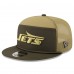 Бейсболка New York Jets New Era Dark Green 2025 Salute to Service Split Panel 9FIFTY Snapback