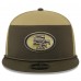 Бейсболка San Francisco 49ers New Era Dark Green 2025 Salute to Service Split Panel 9FIFTY Snapback