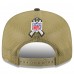 Бейсболка Atlanta Falcons New Era Dark Green 2025 Salute to Service Split Panel 9FIFTY Snapback