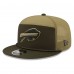 Бейсболка Buffalo Bills New Era Dark Green 2025 Salute to Service Split Panel 9FIFTY Snapback