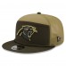 Бейсболка Carolina Panthers New Era Dark Green 2025 Salute to Service Split Panel 9FIFTY Snapback