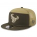 Бейсболка Houston Texans New Era Dark Green 2025 Salute to Service Split Panel 9FIFTY Snapback