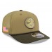 Бейсболка Pittsburgh Steelers New Era Green 2025 Salute to Service 9SEVENTY