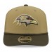 Бейсболка Baltimore Ravens New Era Green 2025 Salute to Service 9SEVENTY