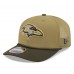 Бейсболка Baltimore Ravens New Era Green 2025 Salute to Service 9SEVENTY