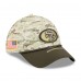 Бейсболка San Francisco 49ers New Era Camo 2025 Salute to Service 39THIRTY
