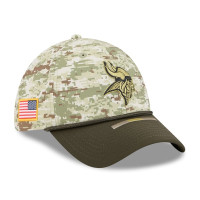 Бейсболка Minnesota Vikings New Era 2025 Salute to Service 39THIRTY - Camo