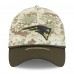 Бейсболка New England Patriots New Era Camo 2025 Salute to Service 39THIRTY