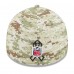 Бейсболка New England Patriots New Era Camo 2025 Salute to Service 39THIRTY
