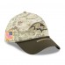 Бейсболка Baltimore Ravens New Era Camo 2025 Salute to Service 39THIRTY