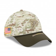 Бейсболка Atlanta Falcons New Era Camo 2025 Salute to Service 39THIRTY